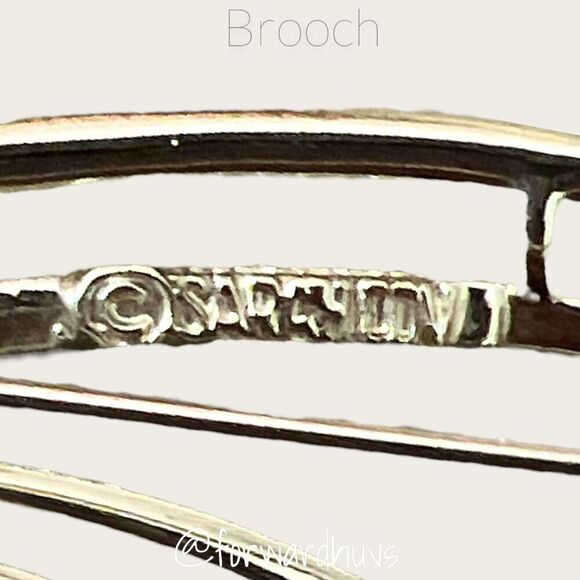 Bundle Sale 3 for $15 | Silver Tone Sarah Coventry Sarah Cov Brooch - Picture 4 of 7